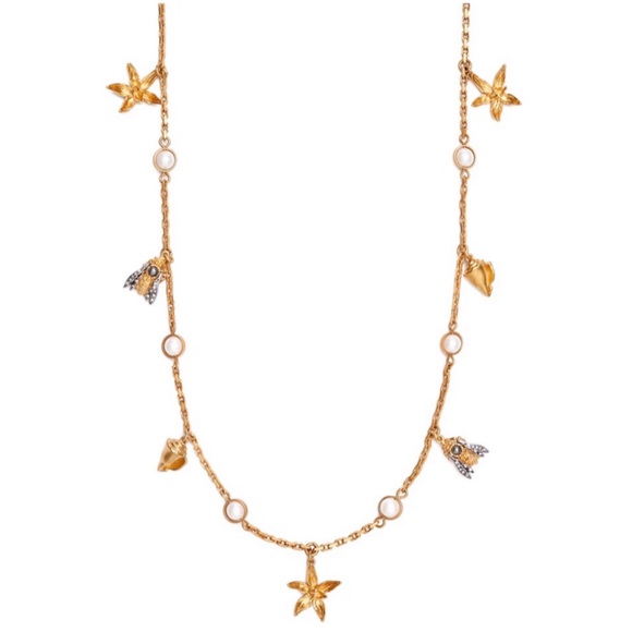 TORY BURCH • Poetry Of Things Necklace Earrings Set - Picture 3 of 9